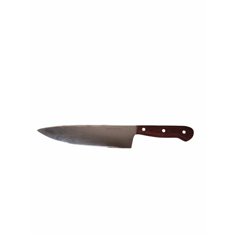Oneida Edge Plus 8 Inch Chefs Knife Full Tang High Carbon Stainless Steel
